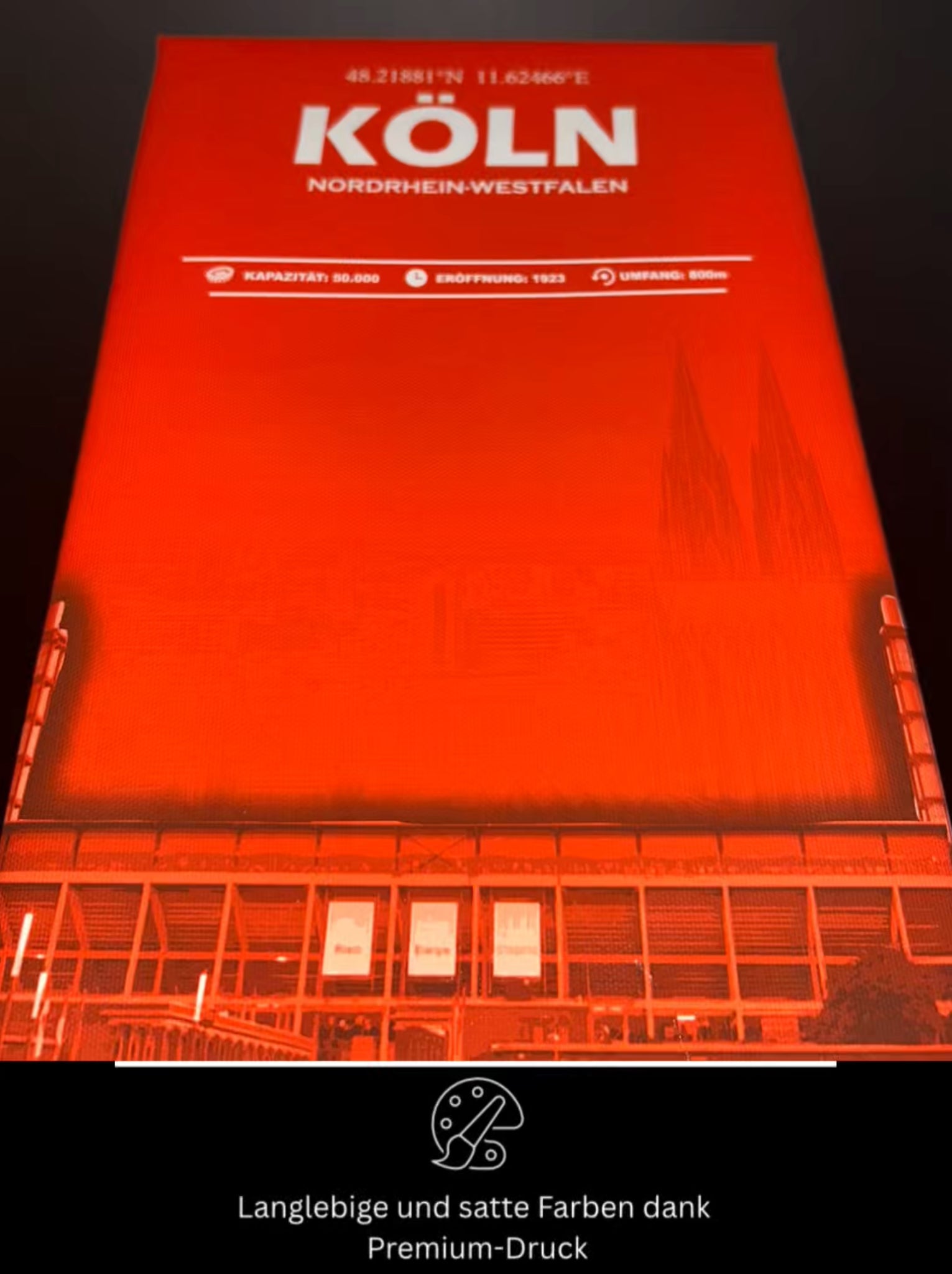 Bremen Stadion Leinwand