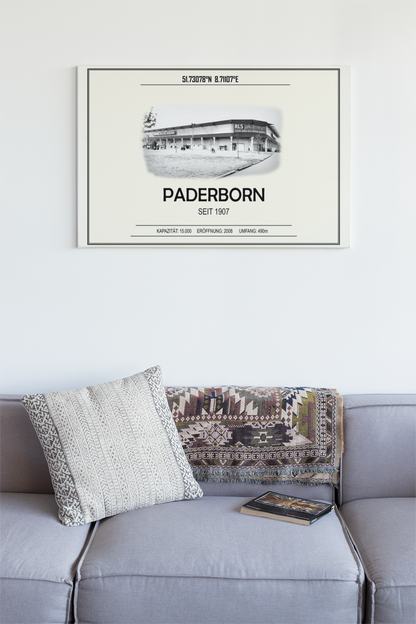 Paderborn Stadion Leinwand