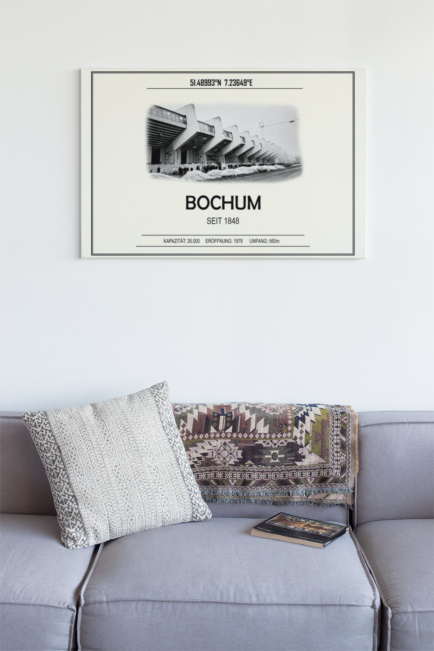 Bochum Stadion Leinwand