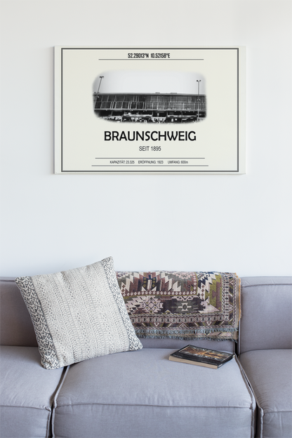 Braunschweig Stadion Leinwand