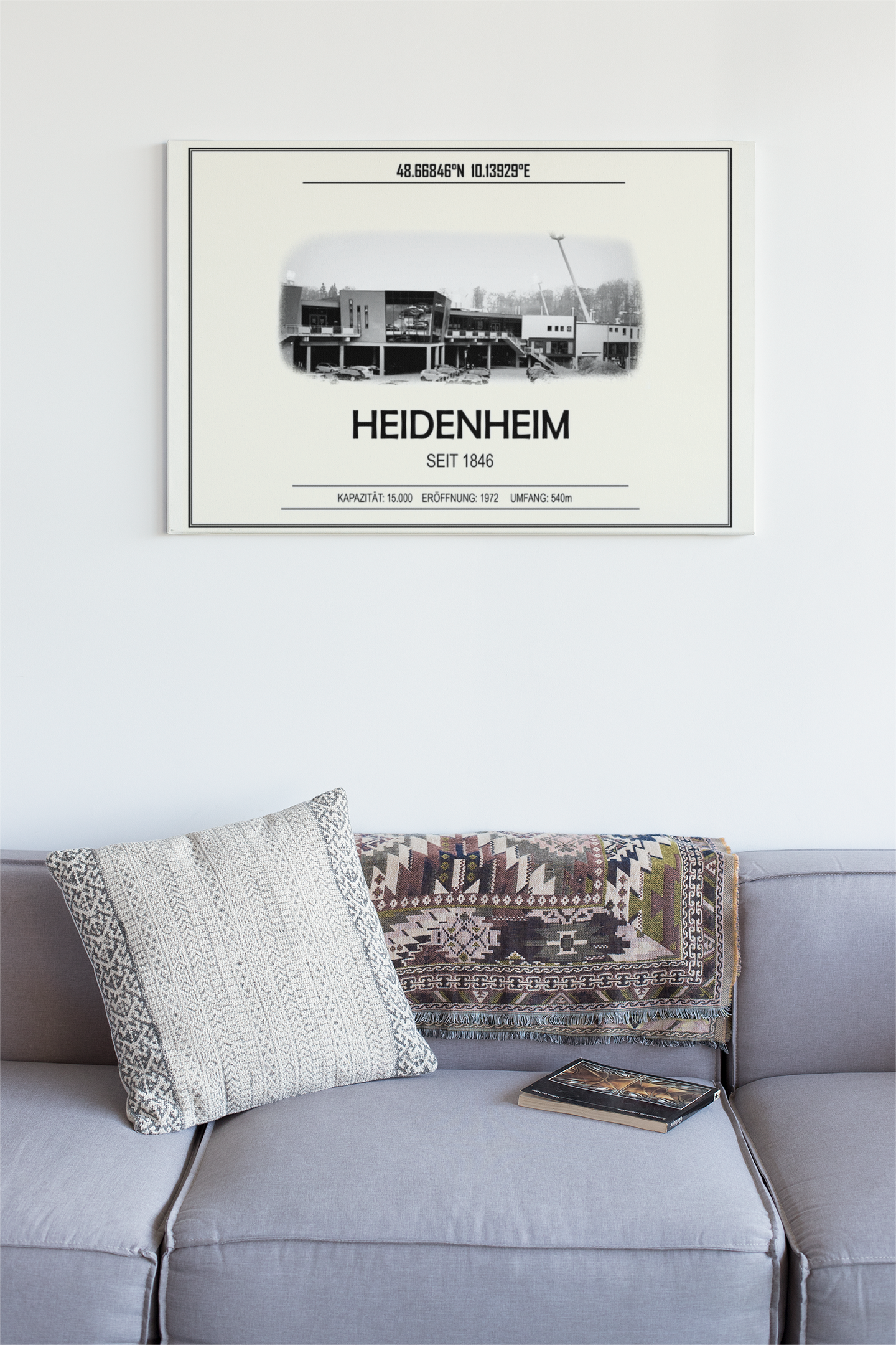 Heidenheim Stadion Leinwand