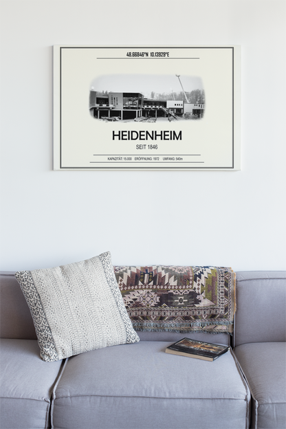 Heidenheim Stadion Leinwand