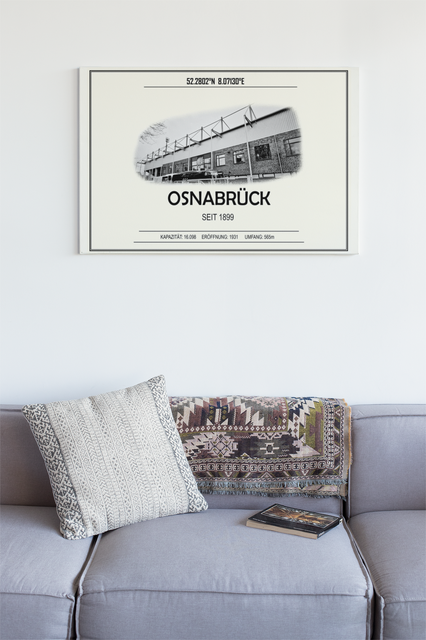 Osnabrück Stadion Leinwand