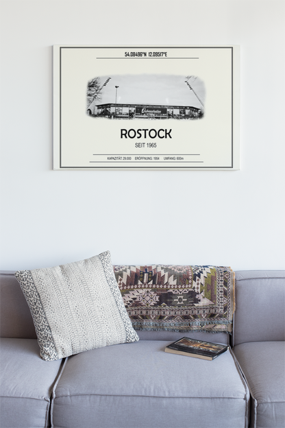 Rostock Stadion Leinwand