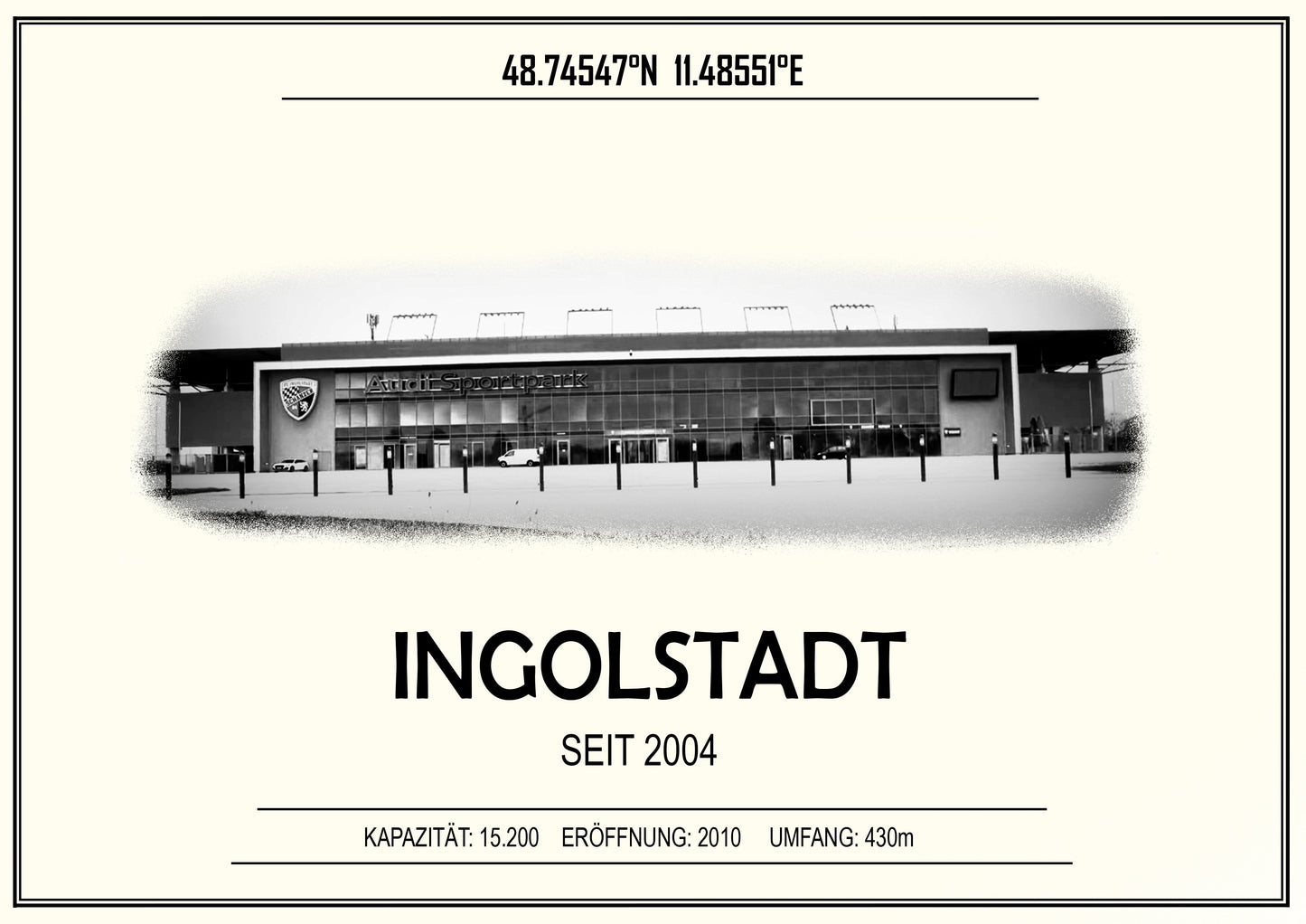 Ingolstadt Stadion Leinwand