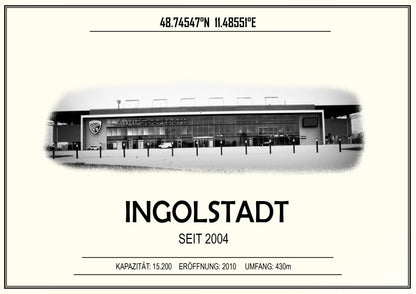 Ingolstadt Stadion Leinwand