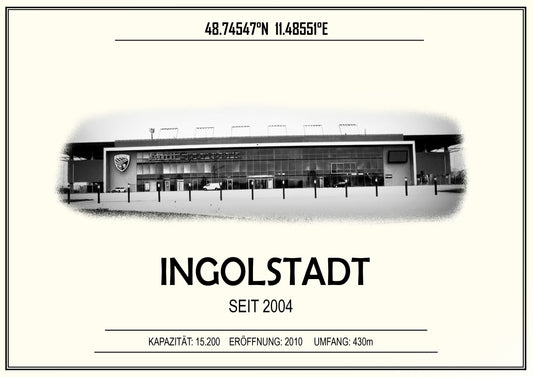 Ingolstadt Stadion Leinwand
