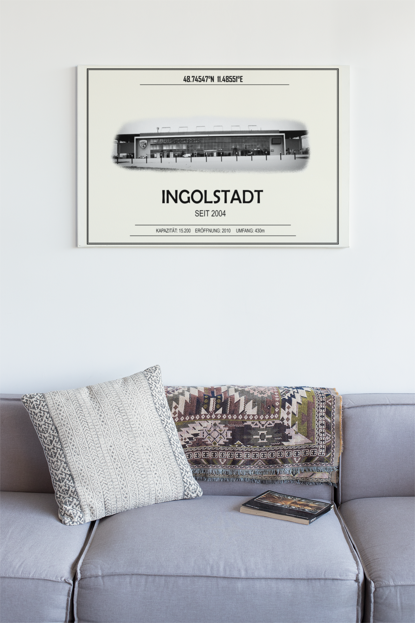 Ingolstadt Stadion Leinwand