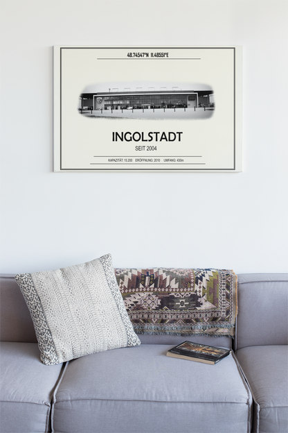 Ingolstadt Stadion Leinwand