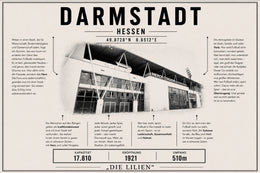 Darmstadt Stadion Leinwand