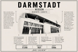 Darmstadt Stadion Leinwand