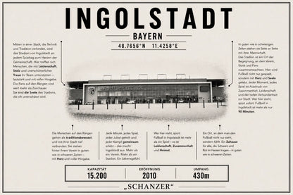 Ingolstadt Stadion Leinwand