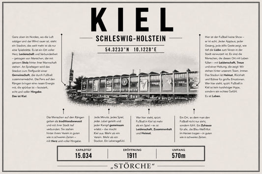 Kiel Stadion Leinwand