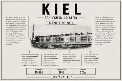 Kiel Stadion Leinwand