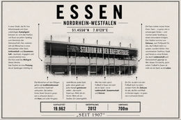 Essen Stadion Leinwand
