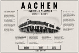 Aachen Stadion Leinwand