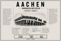 Aachen Stadion Leinwand