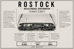Rostock Stadion Leinwand