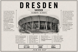 Dresden Stadion Leinwand