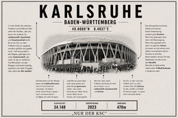 Karlsruhe Stadion Leinwand