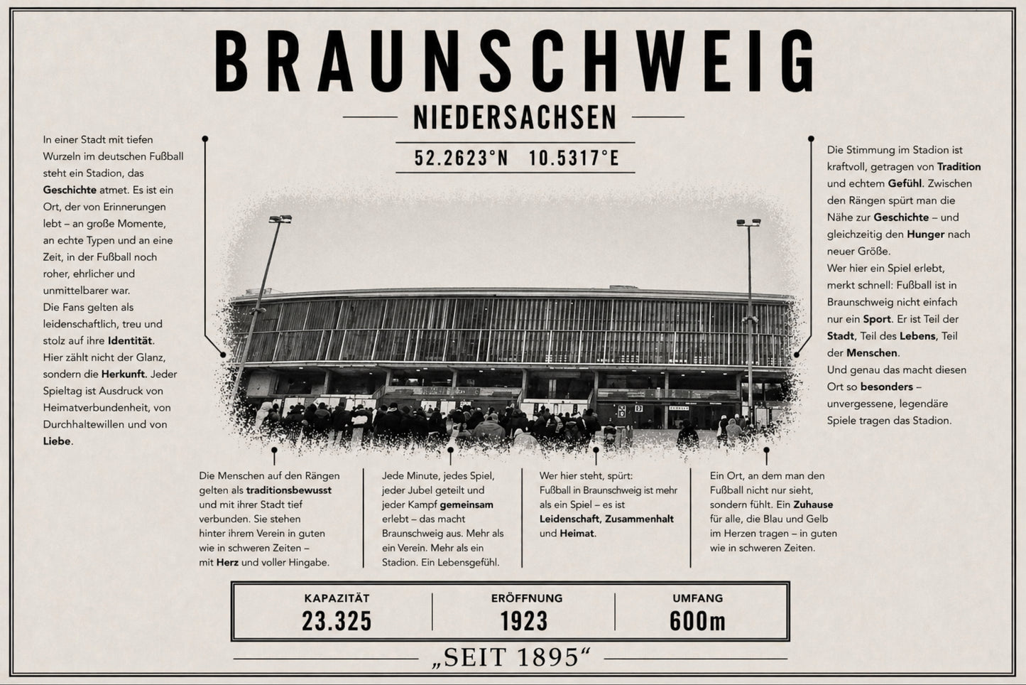 Braunschweig Stadion Leinwand