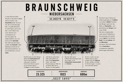 Braunschweig Stadion Leinwand