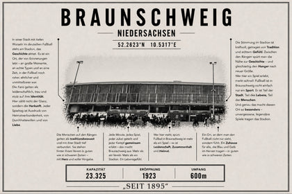Braunschweig Stadion Leinwand