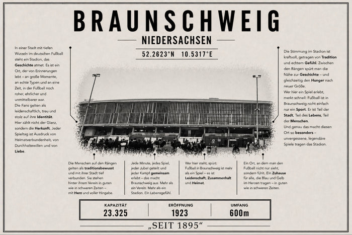 Braunschweig Stadion Leinwand