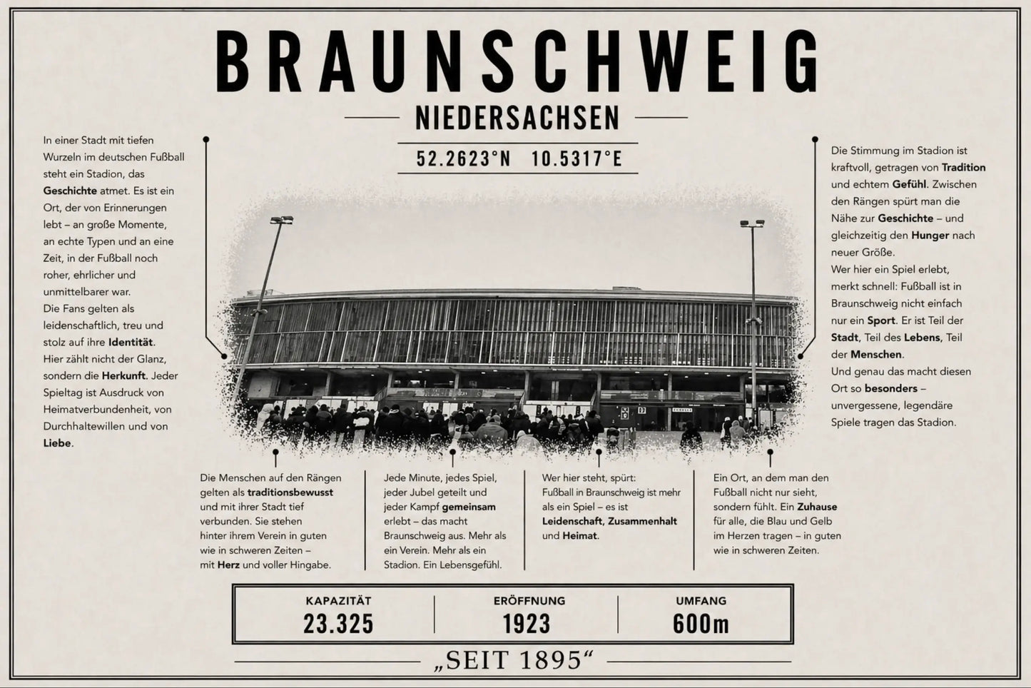Braunschweig Stadion Leinwand
