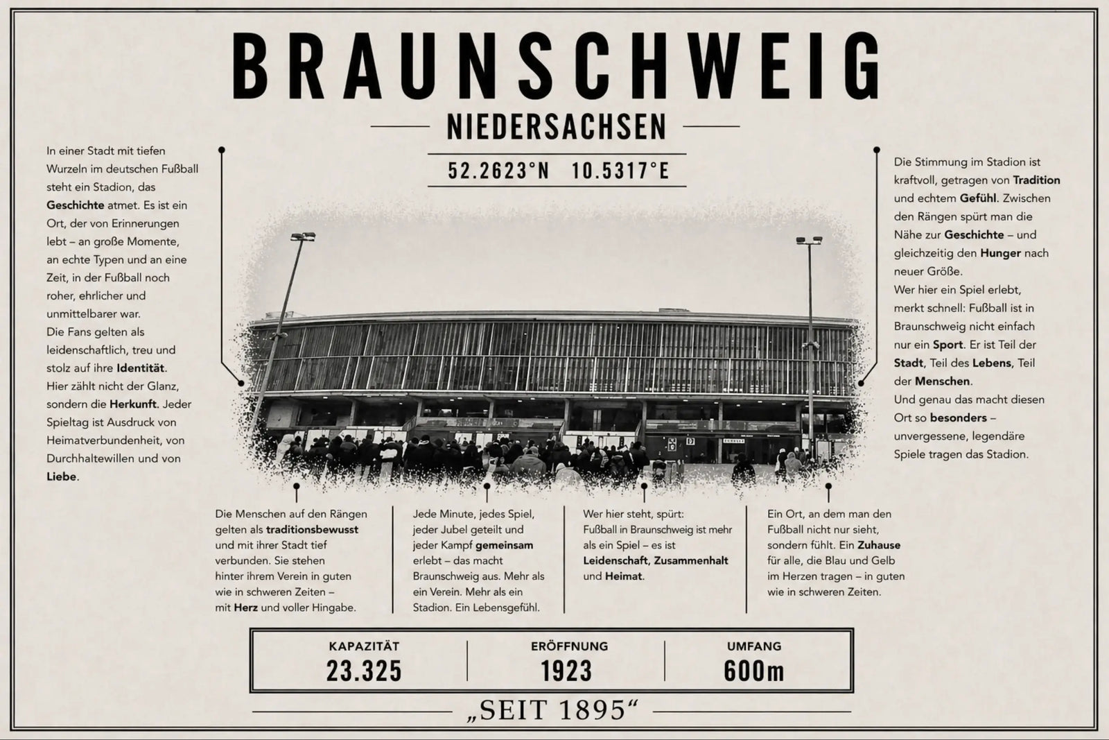 Braunschweig Stadion Leinwand