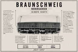 Braunschweig Stadion Leinwand