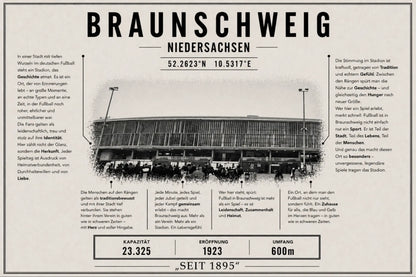 Braunschweig Stadion Leinwand