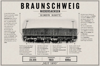 Braunschweig Stadion Leinwand