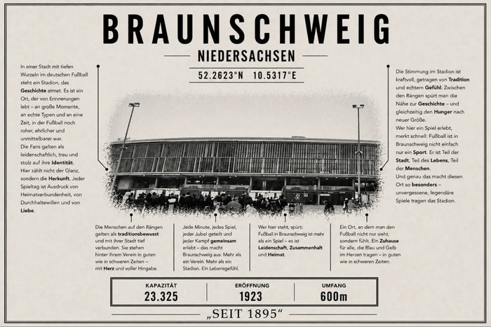 Braunschweig Stadion Leinwand