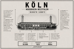 Köln Stadion Leinwand