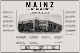 Mainz Stadion Leinwand