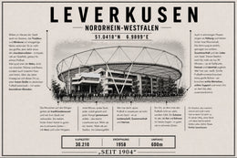 Leverkusen Stadion Leinwand