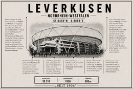 Leverkusen Stadion Leinwand