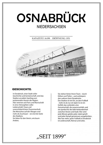 Osnabrück Stadion Leinwand