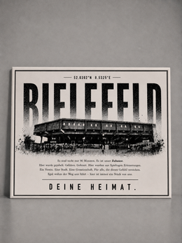 Bielefeld Stadion Leinwand