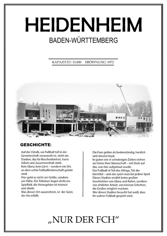 Heidenheim Stadion Leinwand