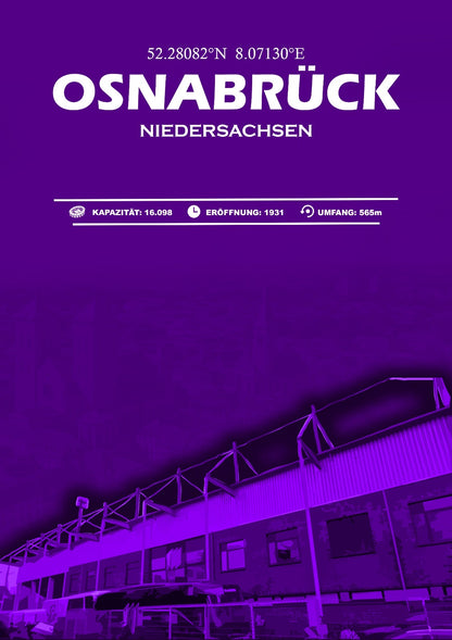 Osnabrück Stadion Leinwand