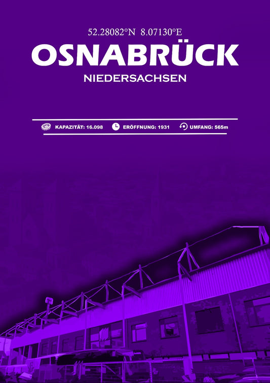 Osnabrück Stadion Leinwand