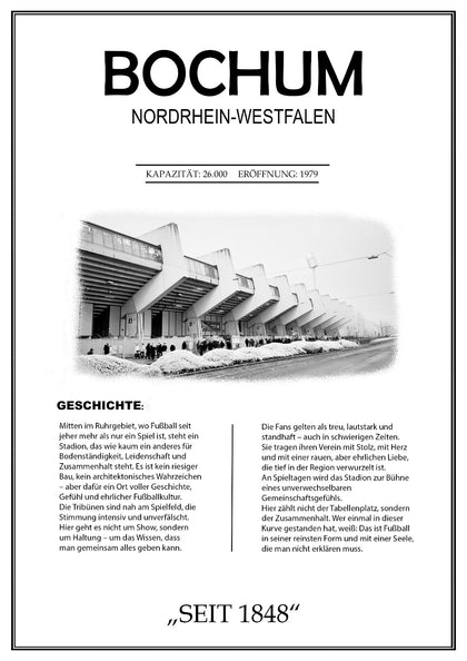 Bochum Stadion Leinwand