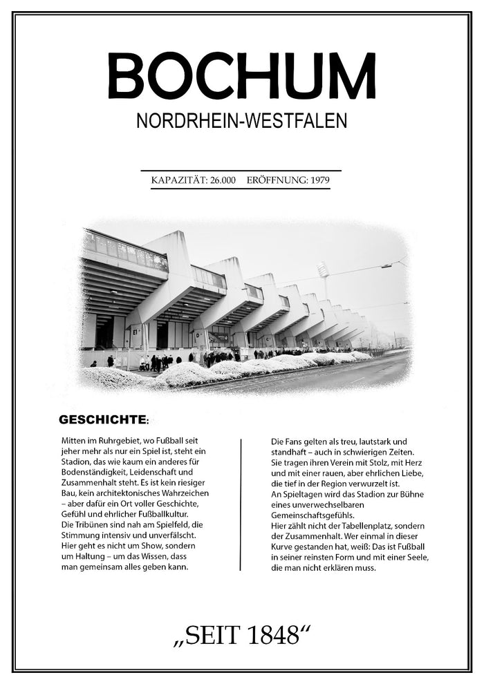 Bochum Stadion Leinwand